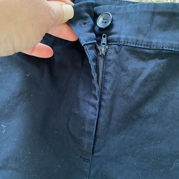Talbots‎ Womens Navy Blue Shorts 8 Bermuda Perfect Everyday Preppy Causal Beach - Picture 11 of 11